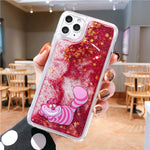 Cute Cartoon minnie phone case for iPhone X Xs Mas Xr 10 7 6 6s 8Plus11pro max 11 Love Heart Glitter Liquid Quicksand BackCover