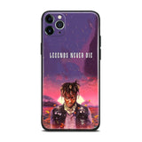 legend never die juice wrld rapper For iPhone se 6 6s 7 8 plus x xr xs 11 pro max soft silicone phone case cover shell